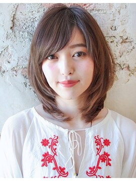 アフロート ルヴア(AFLOAT RUVUA) 30/40/50代幅広く人気!ブローで簡単ふわっとひし形ミディ★