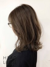 グラ バイ ヘッドライト 梅田店(GRAS by HEADLIGHT) 伸ばしかけレイヤーボブミニウルフデジタルパーマチェリーマロン