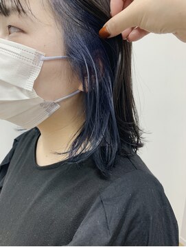 キー(kii) ポイントカラー インナーカラー 福岡 天神 薬院 今泉