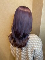 アース コアフュールボーテ 上越店(EARTH coiffure beaute)&nbsp;艶ラベンダーカラー