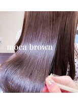 ミシェリー(misherry)&nbsp;似合わせカットモカブラウンチョコレートアースカラー韓国風艶々