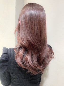 ヘアサロンガリカアオヤマ(hair salon Gallica aoyama) melty lavender pink