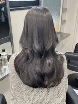 ベレーザシェルト(Beleza scelto)&nbsp;ba2056大人ガーリー透明感ショコラアッシュ顔回りレイヤー