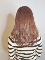 ブロッサム 東中野店 20代30代40代ピンクグレージュ髪質改善カラー艶感