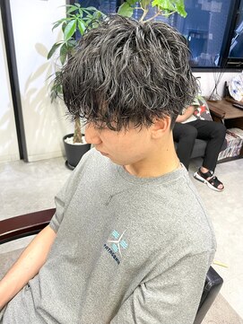 シュプール(SPUL) メンズ波巻きパーマ☆