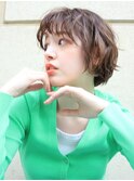 似合わせカット小顔前髪マチルダボブニュアンスカール
