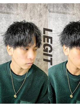 レジット メンズ ヘアサロン(LEGIT MEN's HAIR SALON) LEGIT式・メンズパーマは持ちも◎