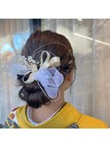 成人式ヘアセット