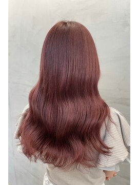 ジーナ 船橋(Zina) 髪質改善＊くびレイヤーピンクベージュ＊美髪【Zina船橋】