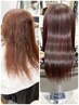★人気NO5★タンドレス髪質改善縮毛矯正（28900円）髪ドラ＋カット￥24900