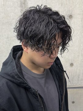 オーシャントーキョー ホワイト 原宿(OCEAN TOKYO WHITE) スパイラルセンターパート波巻きパーマツイスパ