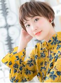 外国人風大人ハイライト小顔マッシュショートc5越谷20代30代40代