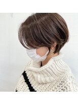 オレンジ(orange)&nbsp;【大嶋】ベージュ×大人ショート