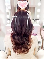 ヒャン(hyang)&nbsp;ツインねじりハーフアップ