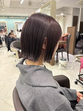 アッシュ 下北沢店(Ash) 切りっぱなしラベンダーカラー