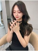 姫カットレイヤー×秋色くすみベージュ×韓国風巻き(ayana)