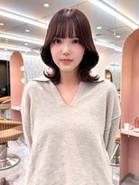 ロンド ブランシュ 錦糸町北口(Lond blanche)&nbsp;ニュアンスカラー/ウェーブヘア/ツヤ髪スタイル/韓国ヘア 錦糸町