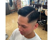 ザバーバーズジャパン 加古川木村店(THE BARBER'S JAPAN)の雰囲気（流行りのサイドパート！フェードとの相性も最強！）