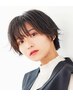 【髪に優しく】骨格修正カット＋オーガニックカラー￥14300