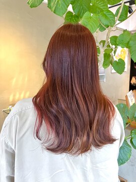 ルーヘア 岐阜(Rooo HAIR) ワンカラーで作るオレンジカラー♪
