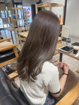 クラン(Chlan) 透明感抜群ブラウンベージュ×ゆるふわロング