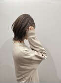 レイヤーカット、おしゃれハイライト、白髪ぼかし