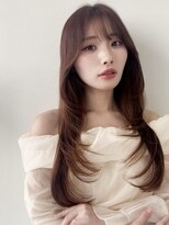 ミレバイジェニー (mirae by geny)&nbsp;レイヤーカット　韓国ヘア