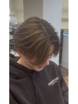 ルースト 京都四条大宮店(ROOST) フェザーショート/センターパート/フェザーパーマ/ダウンパーマ