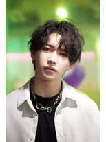 ヴェイン 渋谷(vain)&nbsp;渋谷美容室ミディアムスパイラルメンズパーマ最旬k