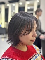 エアー 銀座タワー(AIR)&nbsp;伸ばしかけヘア　くびれボブ