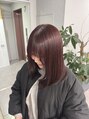 シェス 梅田茶屋町(shes) ブリーチなしで叶う*red brown
