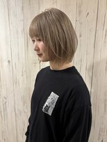 LULUS【ルルズ】【2月上旬NEW OPEN(予定)】&nbsp;レイヤーカットウルフカット/ミルクティーベージュレイヤーボブ