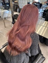 サンクプロジェクト(cinq PROJECT)&nbsp;ピンクミルクティーグレーブラウンベージュミディアムレイヤー