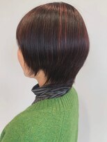 ヘアーアンドメイク アンジュ 中野店(Hair&Make ange)&nbsp;ウルフレイヤー×ピンクハイライト