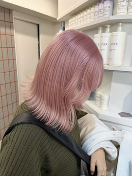 メルトトウキョウ(melt.tokyo) インナーカラー/トリートメント/デザインカラー/ペールピンク