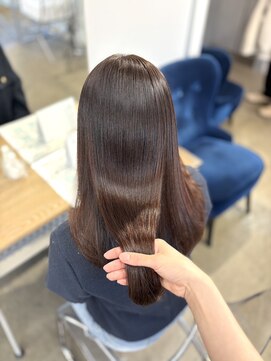 リラクオーレ 三宮 元町(LIRA CUORE) ツヤツヤ髪質改善縮毛矯正