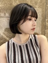 トイロ 中目黒(Toiro)&nbsp;ミニボブ顔周りレイヤー韓国ボブショートボブ