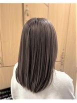 リエットヘアー 西尾市杢左店(Lie-et. hair) 西尾市で人気|赤みを抑えた透明感グレージュカラー