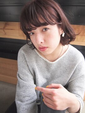 コス(kos) カットとパーマで似合わせるボブ