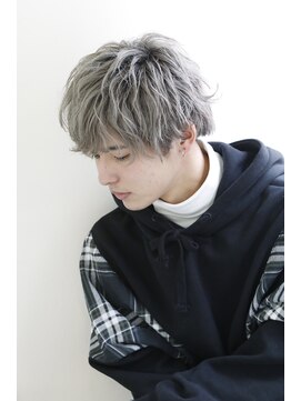 イグレックビス(igrek bis) IGREKBISツーブロック×無造作×ネープレス×マッシュショート