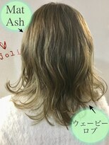 グリー ヘアープロデュース(Gree hair produce) ハイトーンアッシュロブ　デザインカラー　【GREE津田沼吉野】