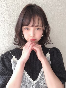 ノアフライ(NOAH FLY) ♪カジュアル可愛い暗髪ルーズボブ♪