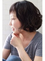 【大人ショート☆ビターブラニッシュカラー☆】