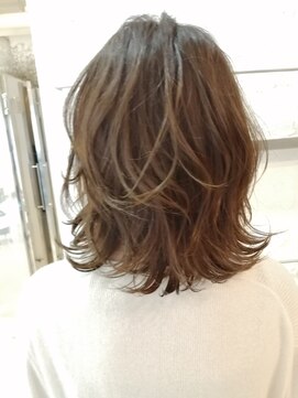 ファイブボックスヘアー 広島(five vox hair) シークレットカラーコバルトブルー