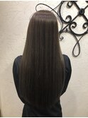 ミントカラーxうるつやストレート【綾瀬美容院】《Rogue　柴崎》
