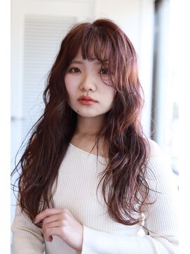 ソイクフ(SOY KUFU) 大人可愛い20代30代40代イメチェン似合わせカットレッドブラウン