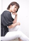 #前髪ぱっつん×#髪質改善ストレート☆大人可愛い20代30代40代