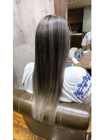 ラフ 難波店(LAFF)&nbsp;#黒髪#ボブルフ#ネビージュ#小顔#ワンレン