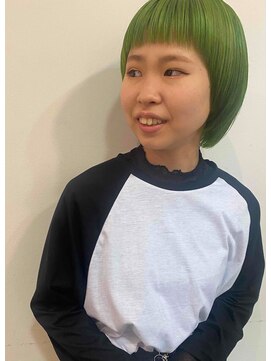 バローチェ(Barouche) 【Barouche/中島綾子】 グリーンイエロー 堀江