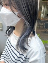 ホーム(HOME) ダブルカラーインナーカラーホワイトベージュケアブリーチ